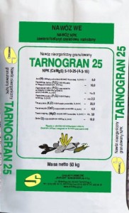 NPK (CaMgS) 5-10-25-(4-3-16), Tarnogran 25