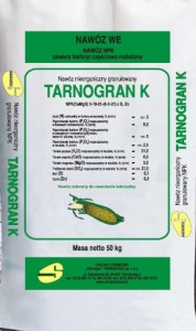 NPK(CaMgS) 3-10-21-(6-3-21) + B, Zn - Tarnogran K