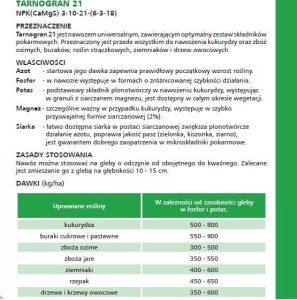 Tarnogran 21 - z dostawą